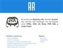 Tablet Screenshot of abarcarodriguez.com